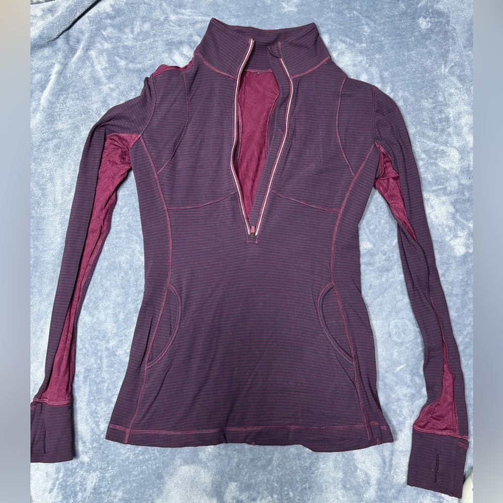 Lululemon Women's Purple Long Sleeve Top